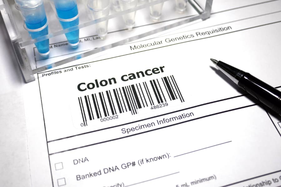 Colon Cancer Testing Form